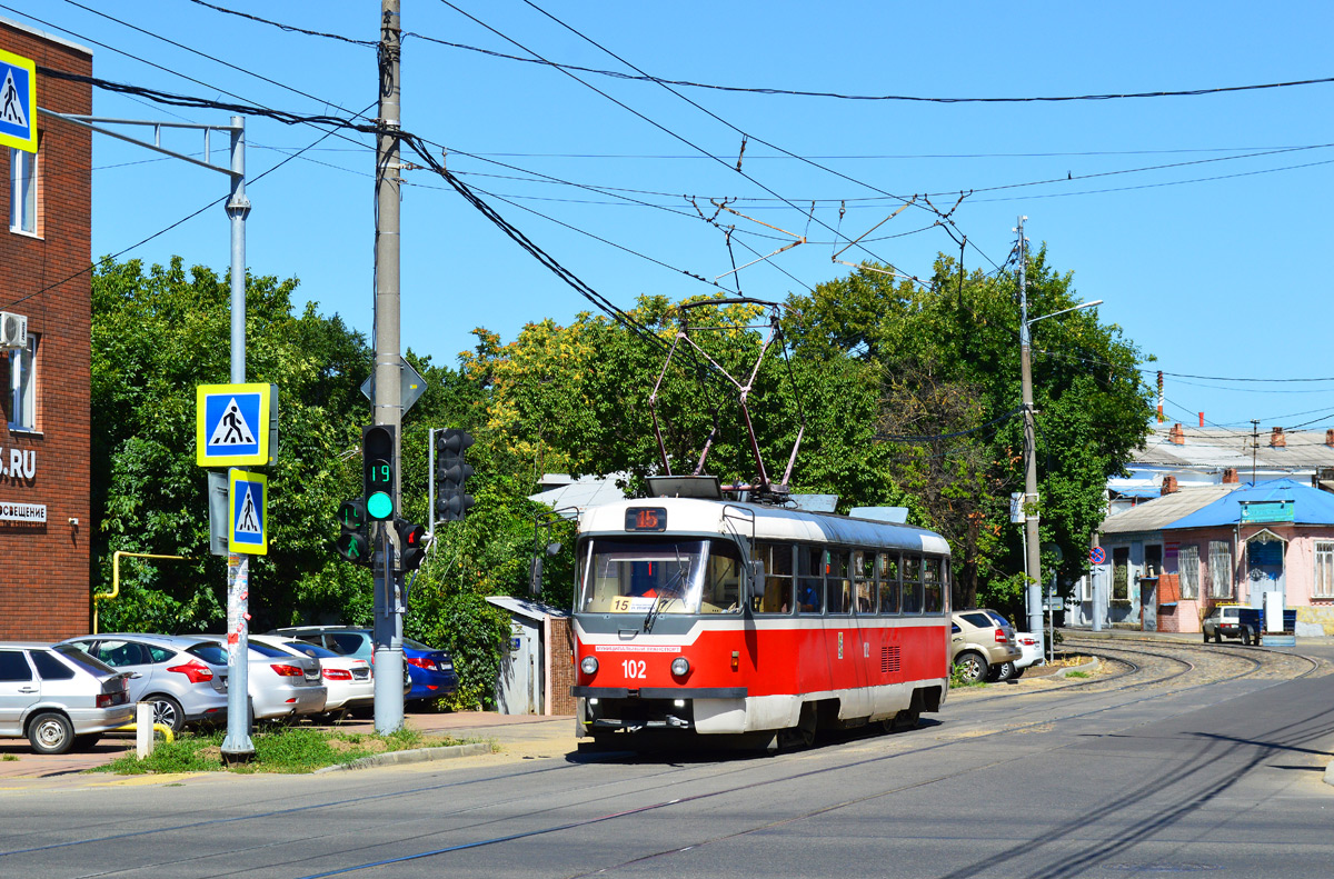 Краснодар, Tatra T3SU КВР МРПС № 102