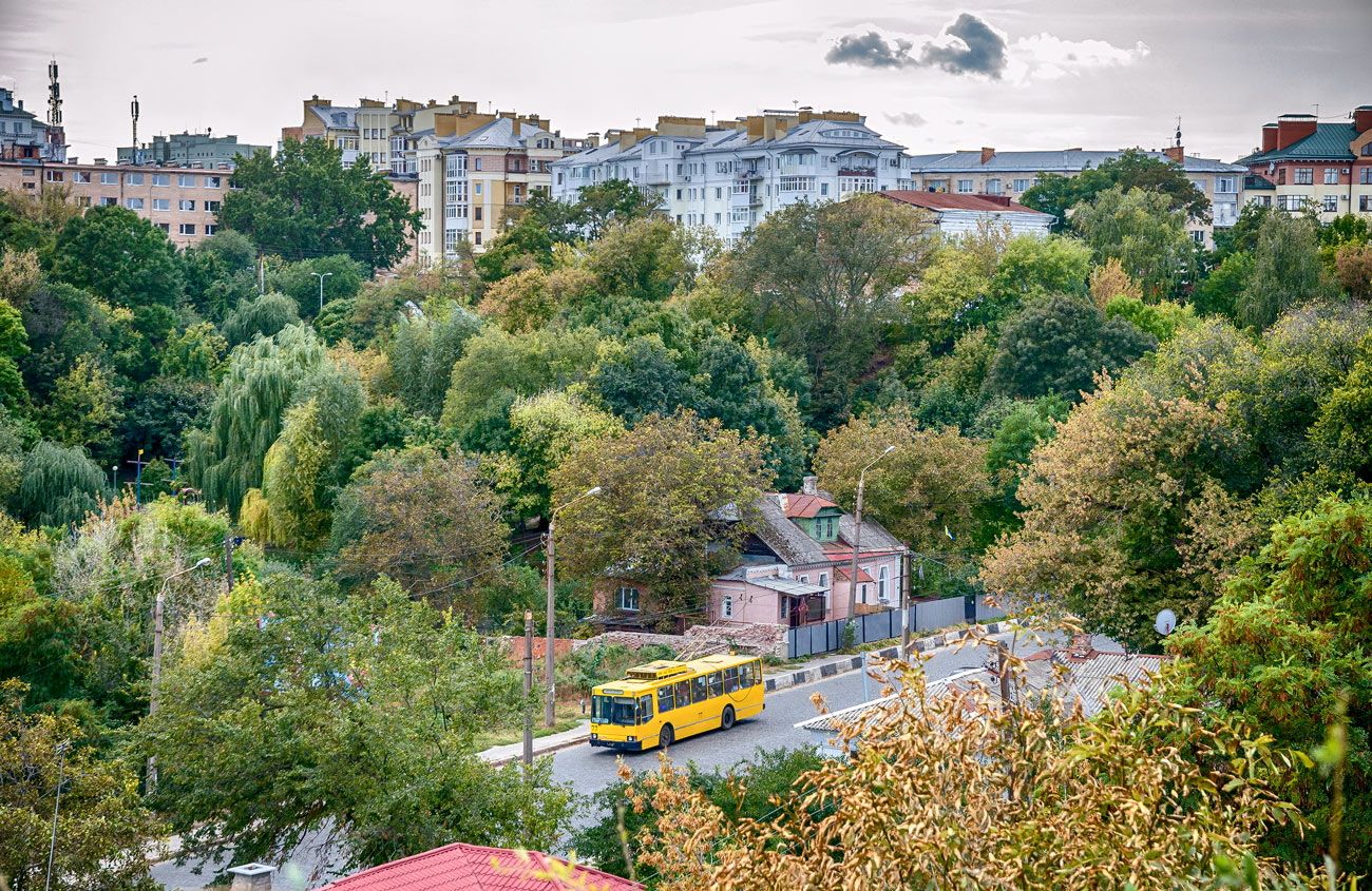 Poltawa — Trolleybus lines and loops