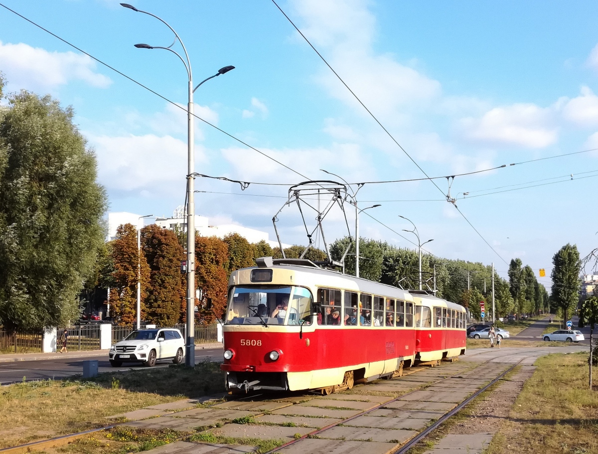 Киев, Tatra T3SU № 5808