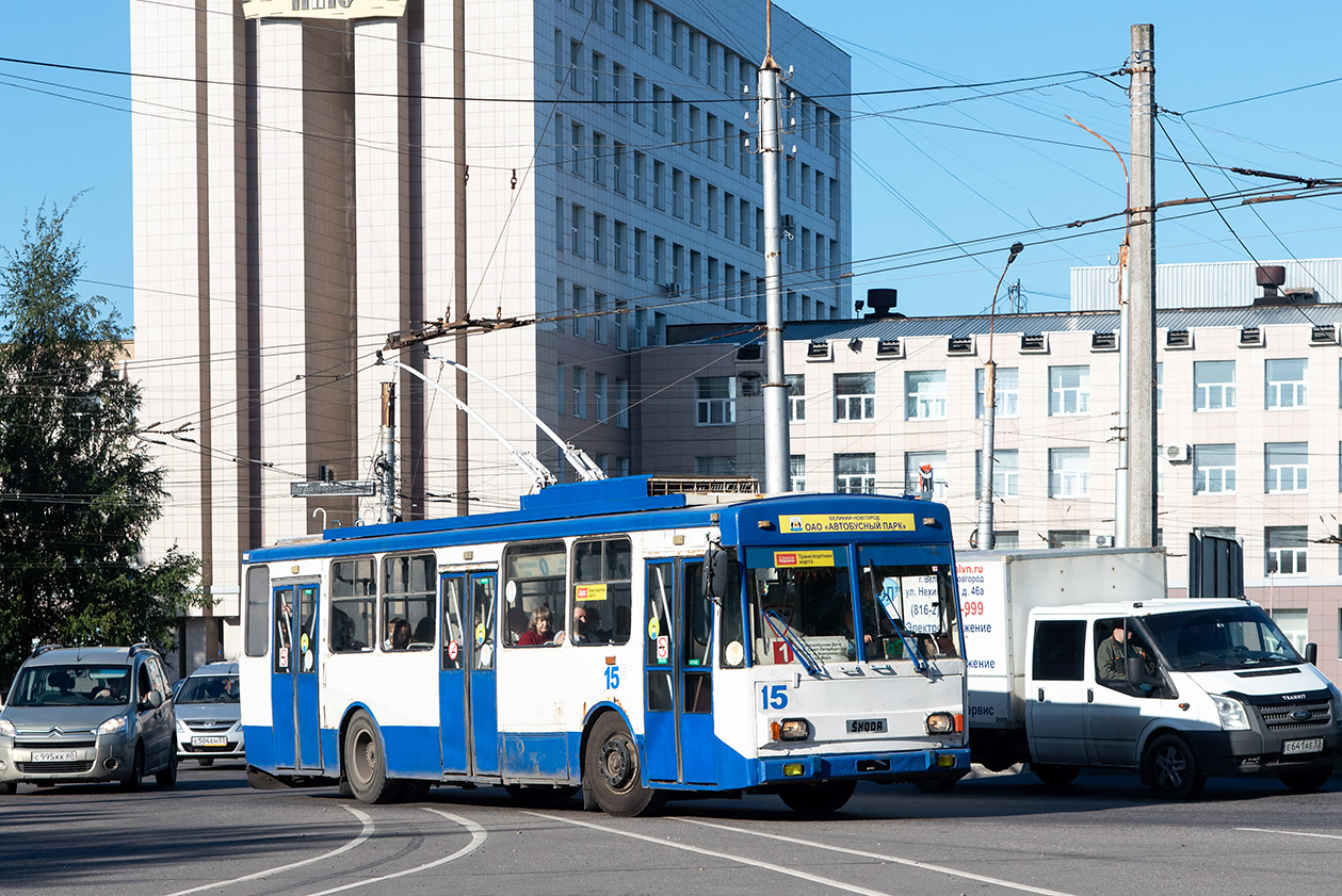 Великий Новгород, Škoda 14TrM (ВМЗ) № 15