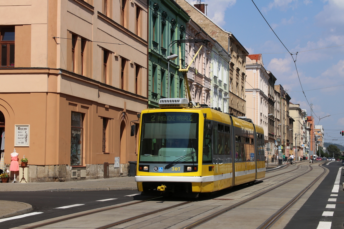 Пльзень, Škoda 03T3 Astra № 307