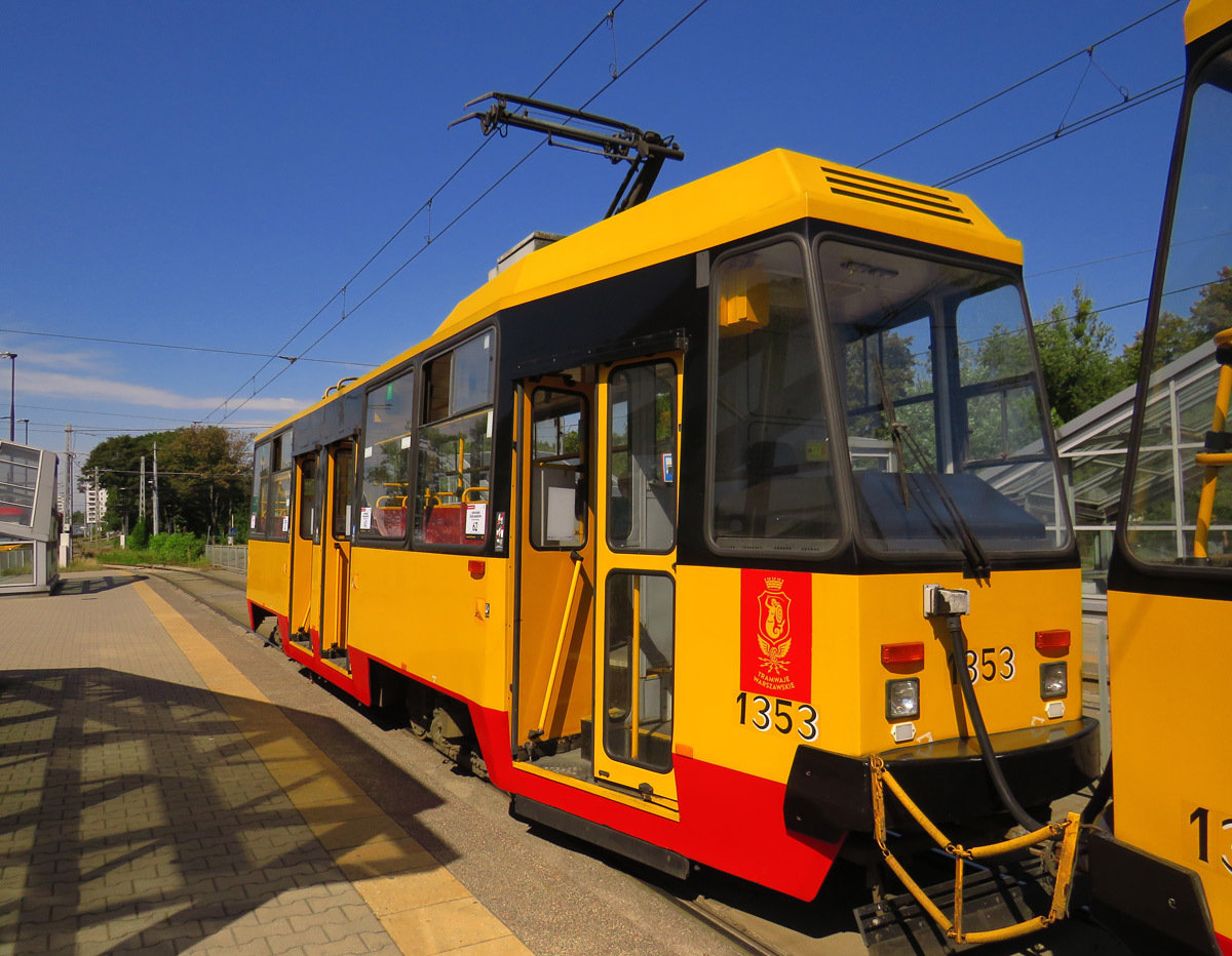Варшава, Konstal 105Na № 1353