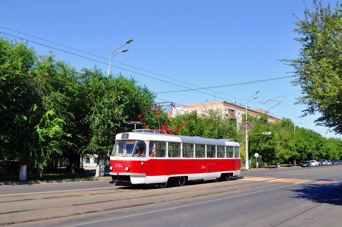 Volgograd, Tatra T3SU # 2704