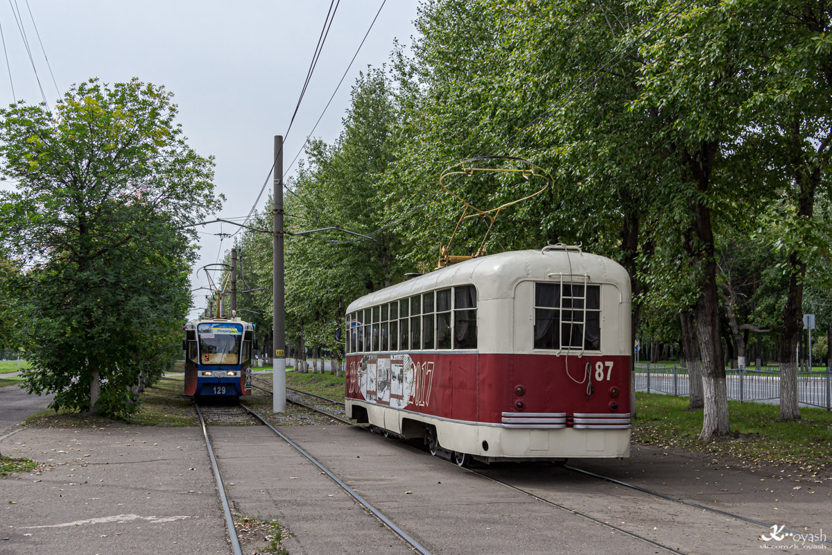 Нижнекамск, 71-619КТ № 129; Нижнекамск, РВЗ-6М2 № 87