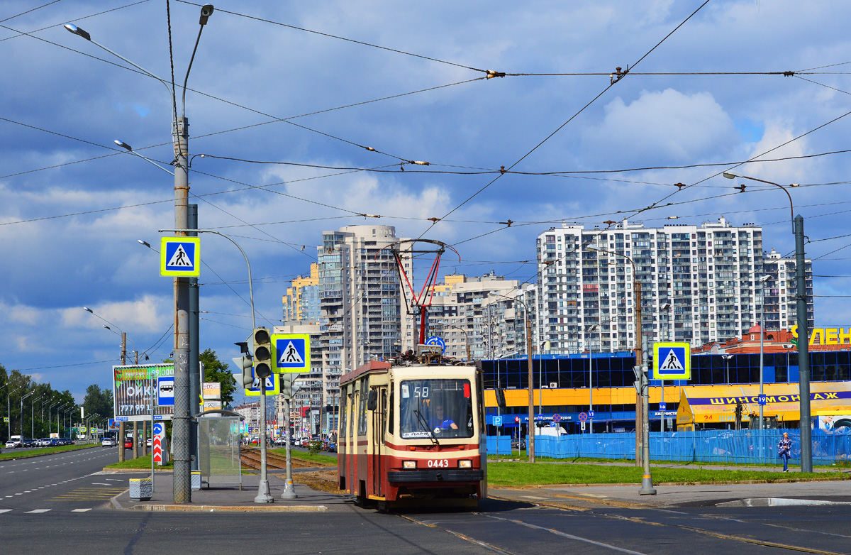 Санкт-Петербург, 71-134К (ЛМ-99К) № 0443