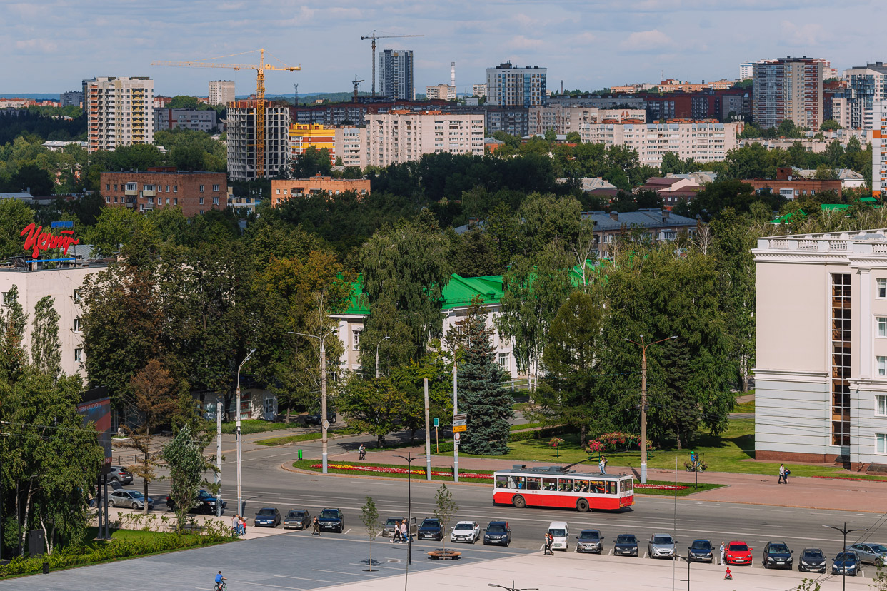 Ижевск — Линии электротранспорта