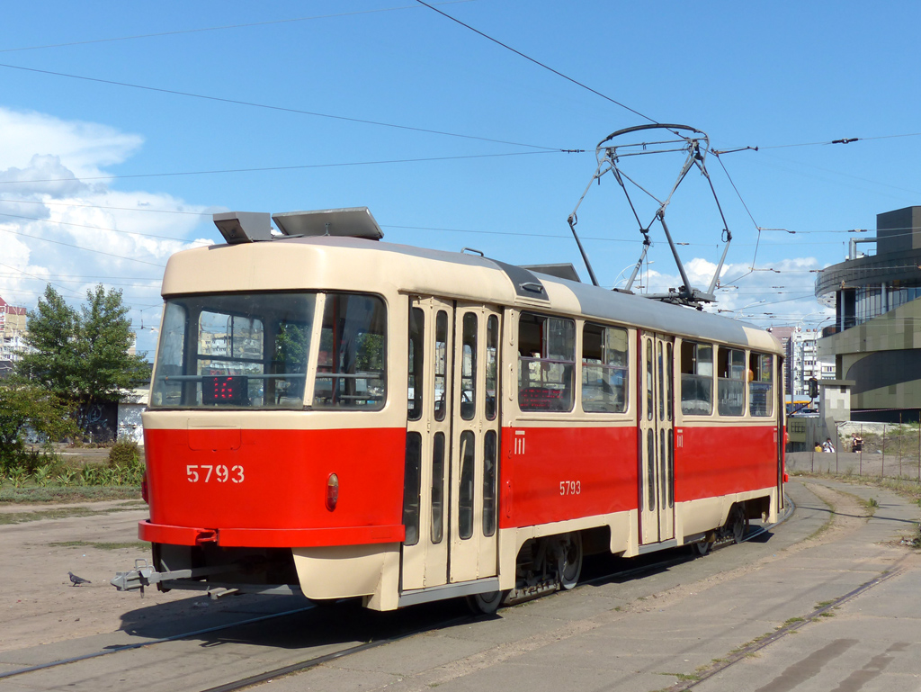 Киев, Tatra T3SU № 5793 Киев, Tatra T3SU № 5793