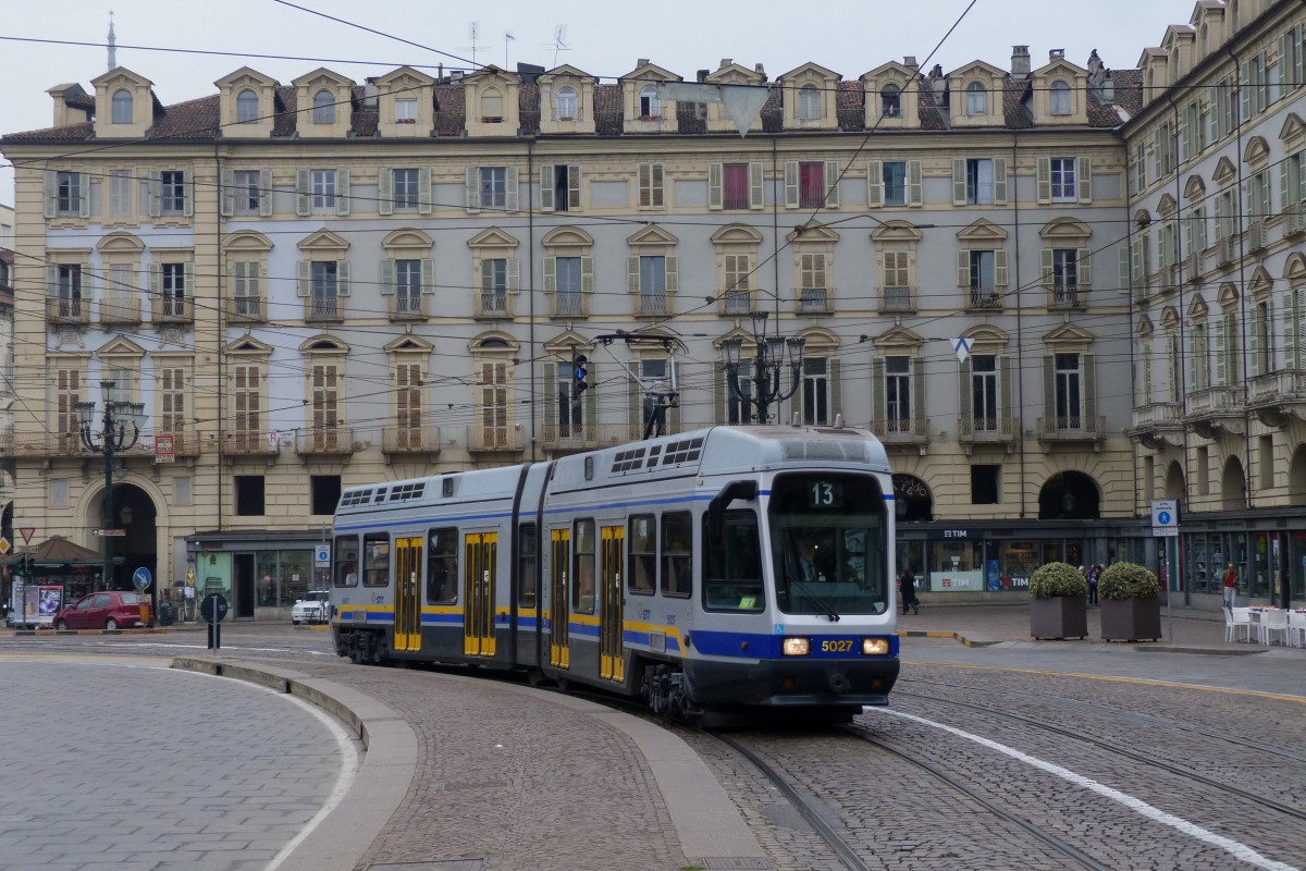 Turin, GTT series 5000 № 5027 Turin, GTT series 5000 № 5027