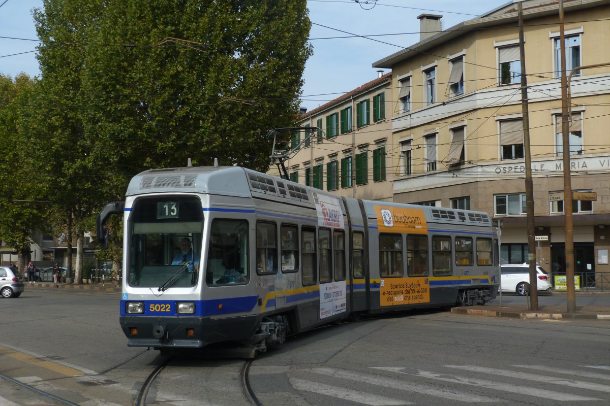 Turin, GTT series 5000 № 5022
