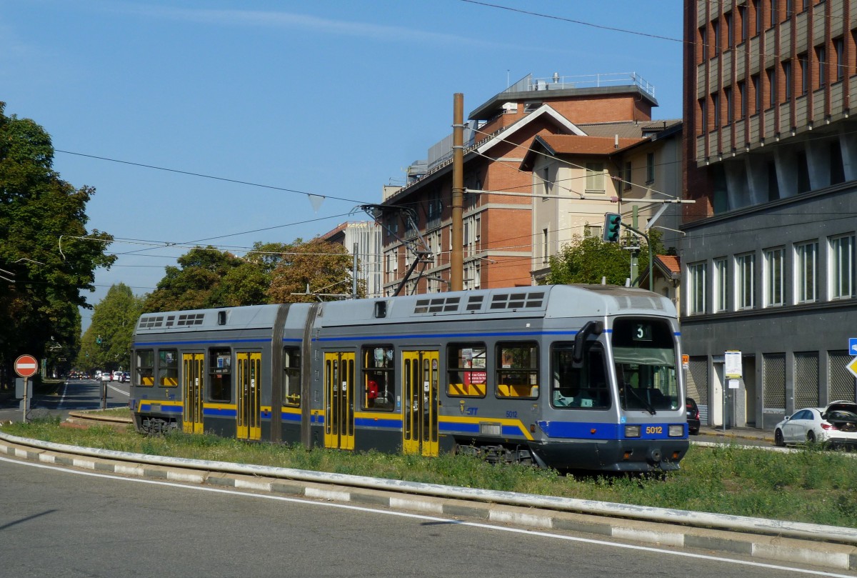 Turin, GTT series 5000 № 5012 Turin, GTT series 5000 № 5012