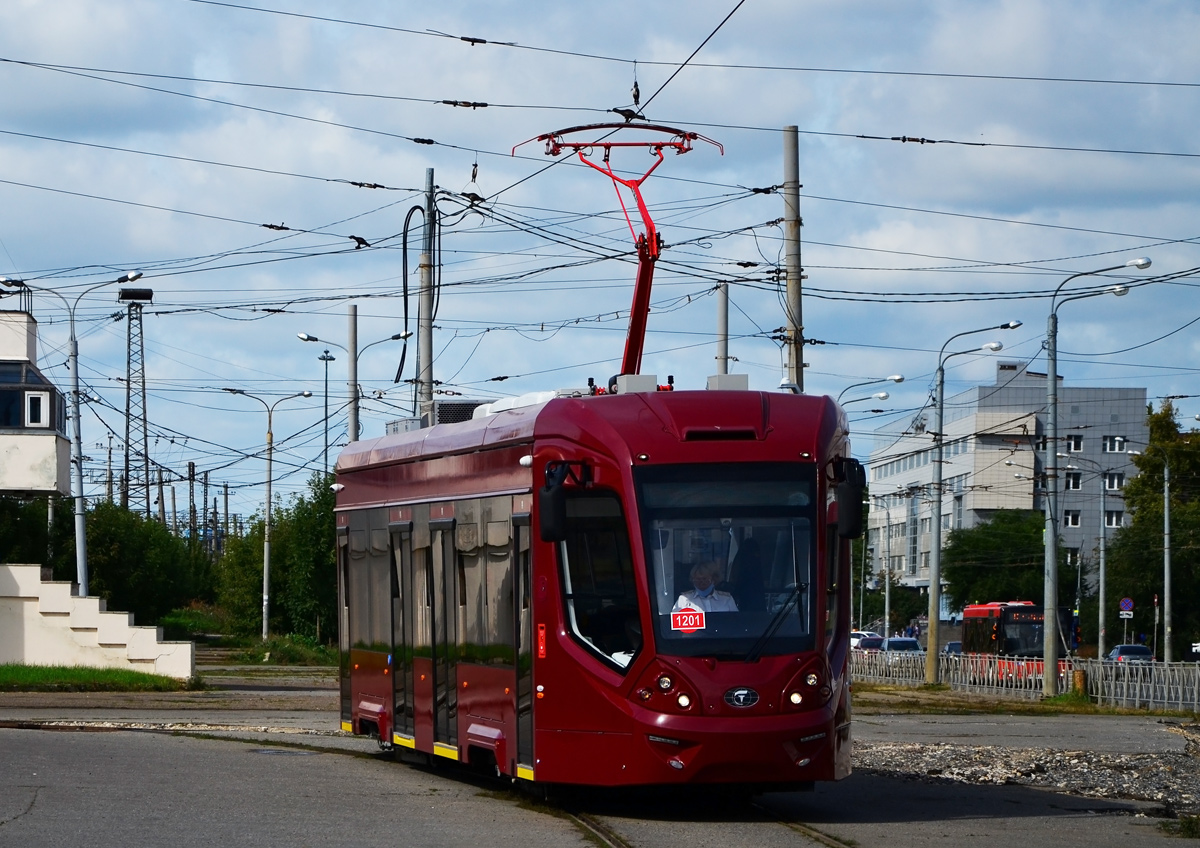 Казань, 71-911 «City Star» № 1201; Казань — Открытие и первый день работы Большого Казанского Кольца