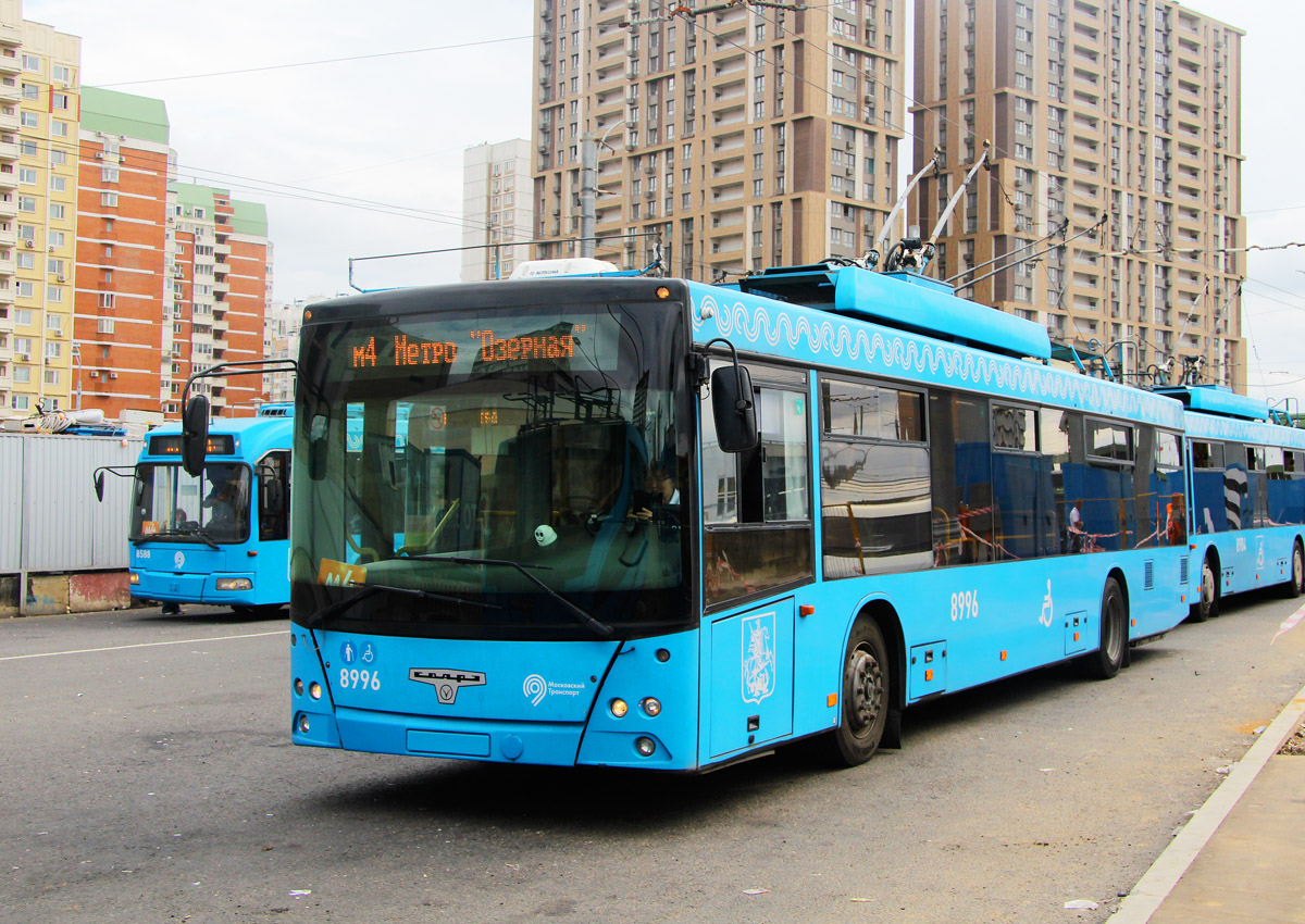 Moscow, SVARZ-MAZ-6275 # 8996; Moscow — Last Days of the Moscow Trolleybus on August 24 — 25, 2020