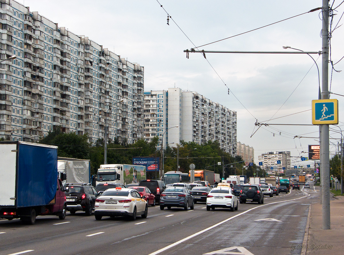 Москва — Закрытые троллейбусные линии; Москва — Троллейбусные линии: ЮАО