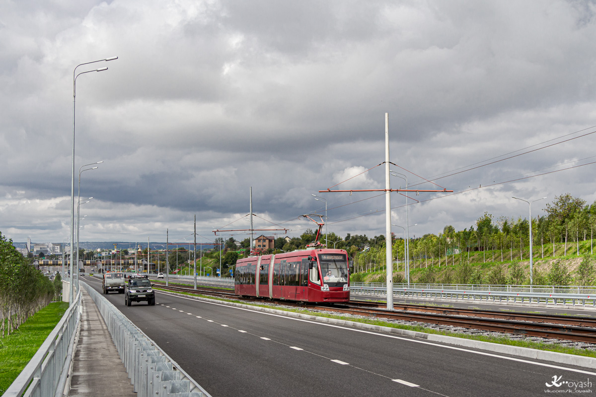 Казань, БКМ 84300М № 1316; Казань — Открытие и первый день работы Большого Казанского Кольца