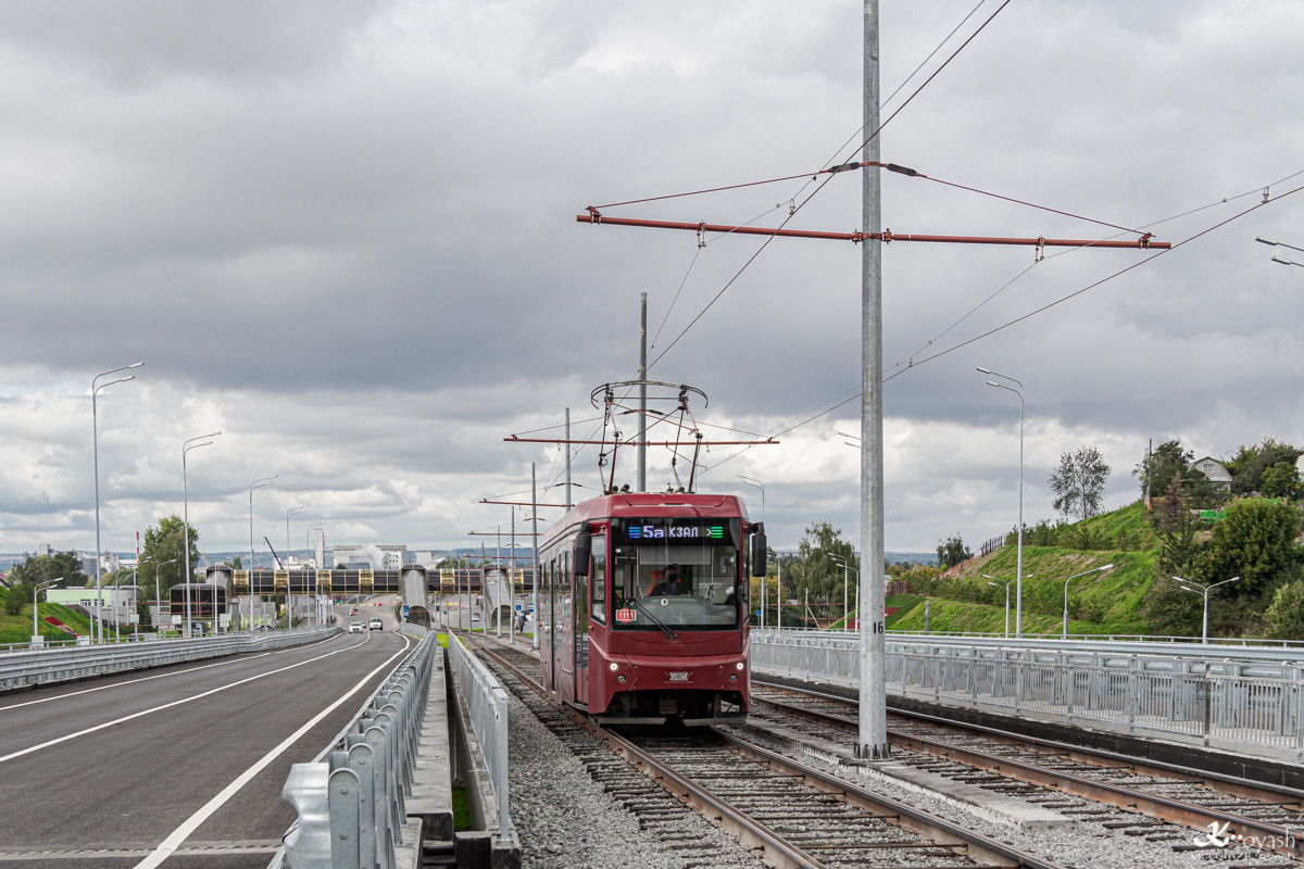 Казань, 71-407-01 № 1118; Казань — Открытие и первый день работы Большого Казанского Кольца