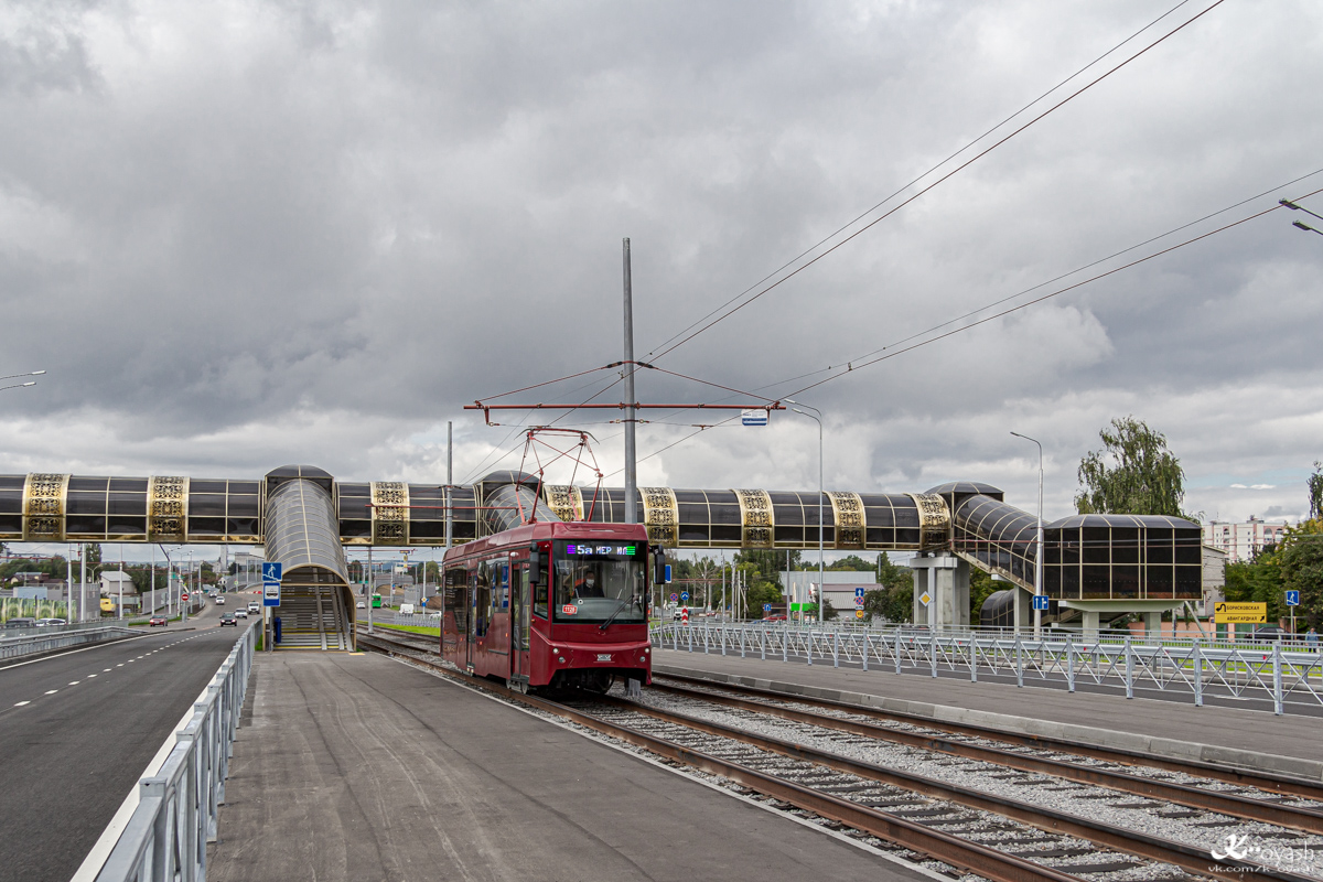 Kazaň, 71-407-01 č. 1128; Kazaň — Opening and the first day of operating of Large Kazan Circle tram line
