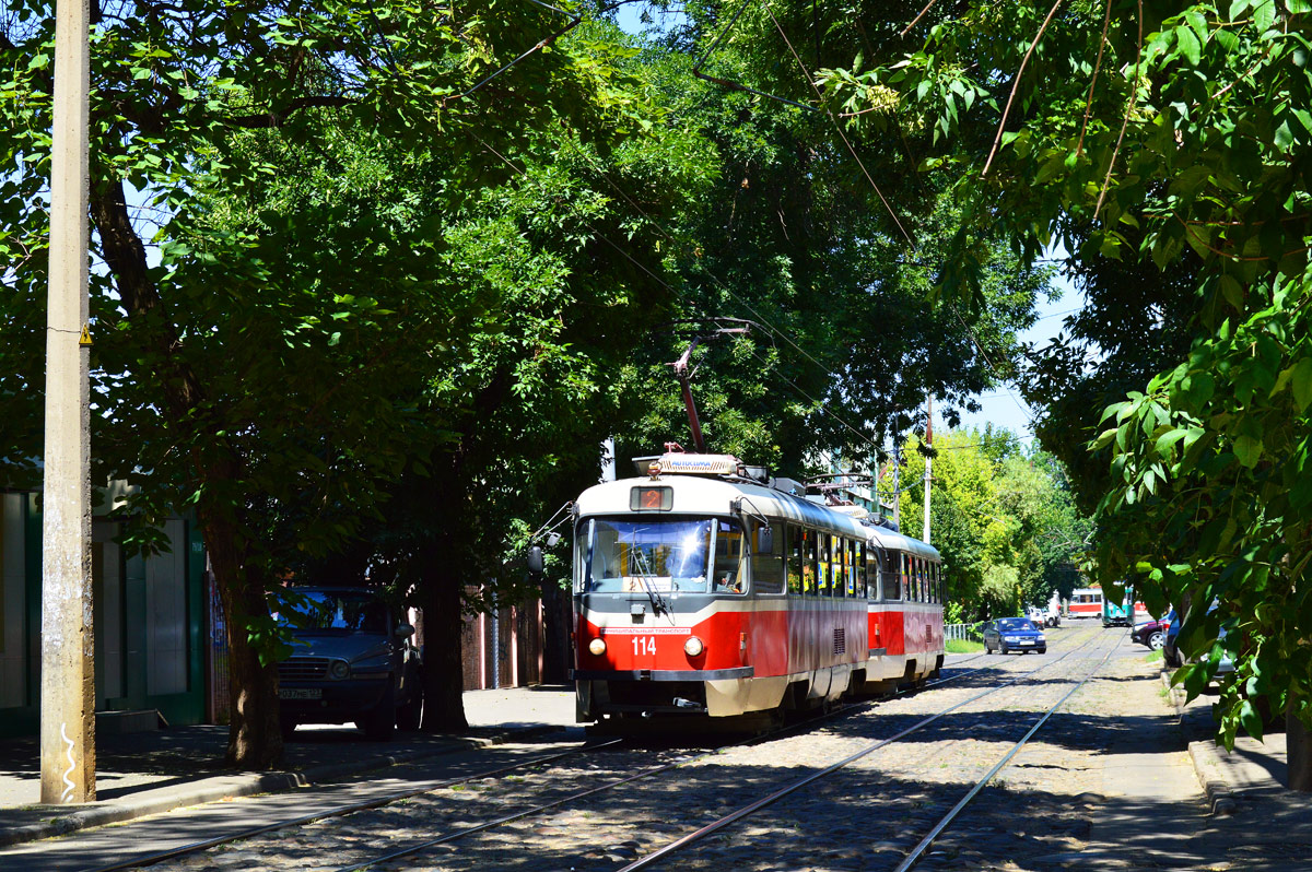 Краснодар, Tatra T3SU КВР ТМЗ № 114