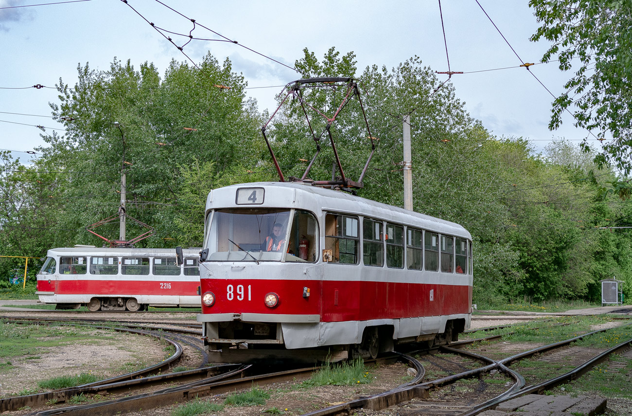 Самара, Tatra T3SU № 891