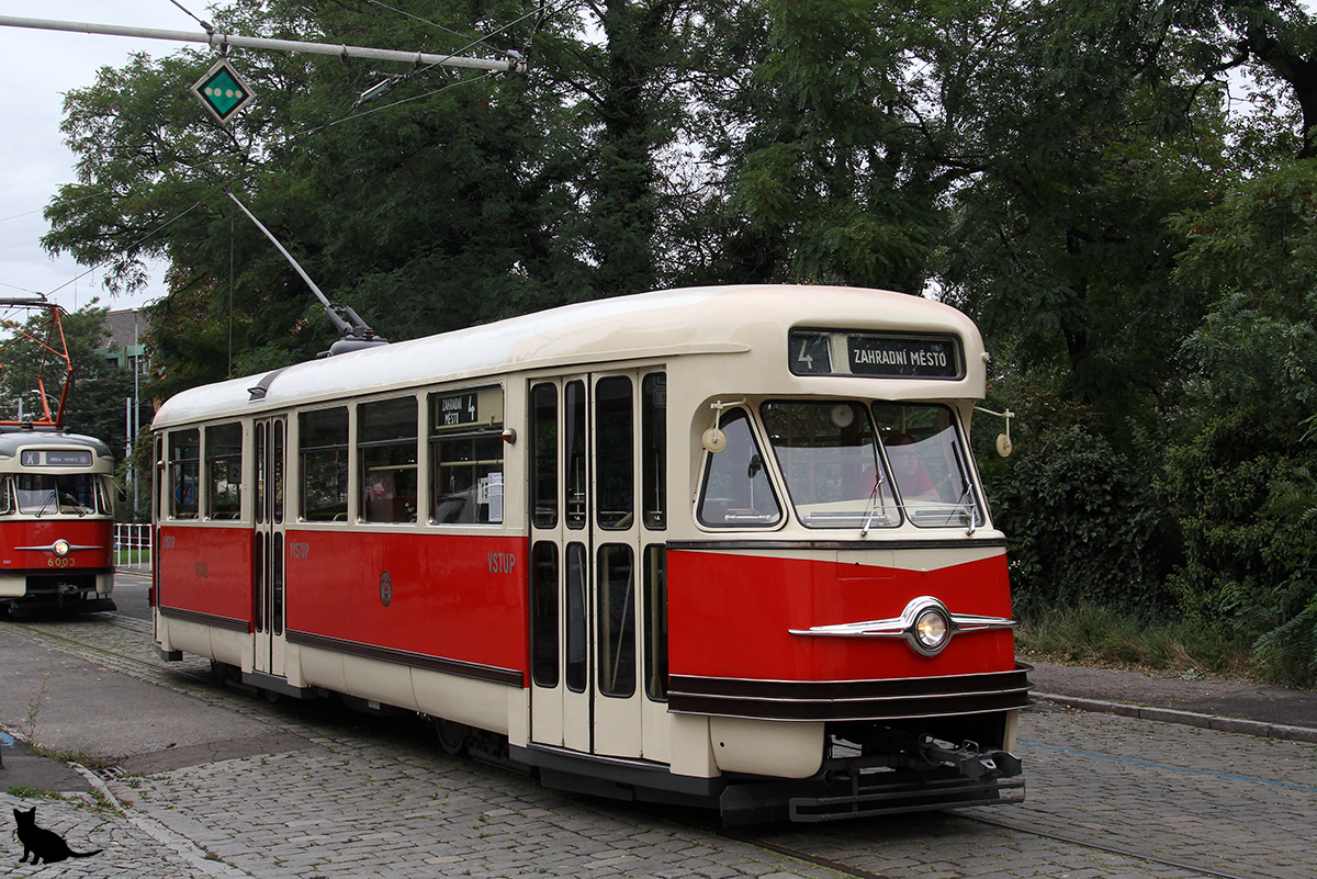 Prague, Tatra T2 № 6002; Prague — Photo trip "T2 tramways near Prague castle"