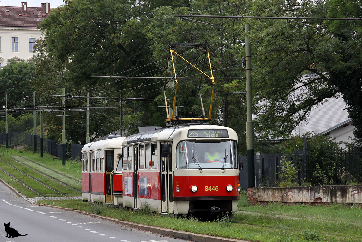 Прага, Tatra T3R.P № 8445; Прага — Фотопоездка "Трамваи Т2 в окрестностях Пражского града"