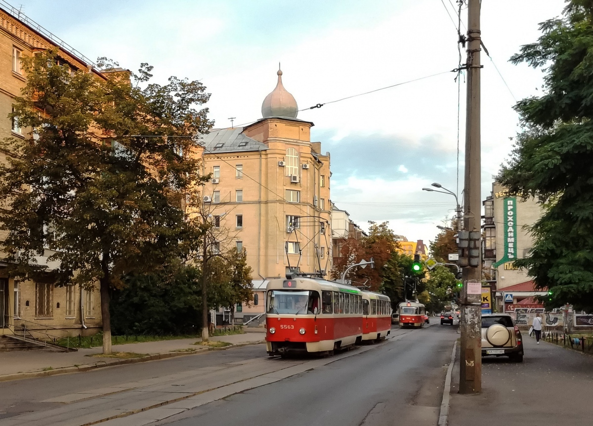 Киев, Tatra T3SUCS № 5563