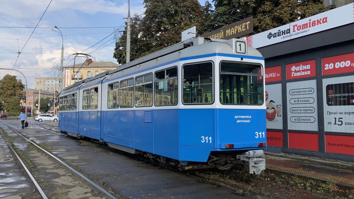 Винница, SWS/SIG/BBC Be 4/6 "Mirage" № 311