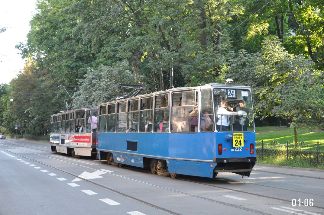 Краков, Konstal 105Na № RZ232