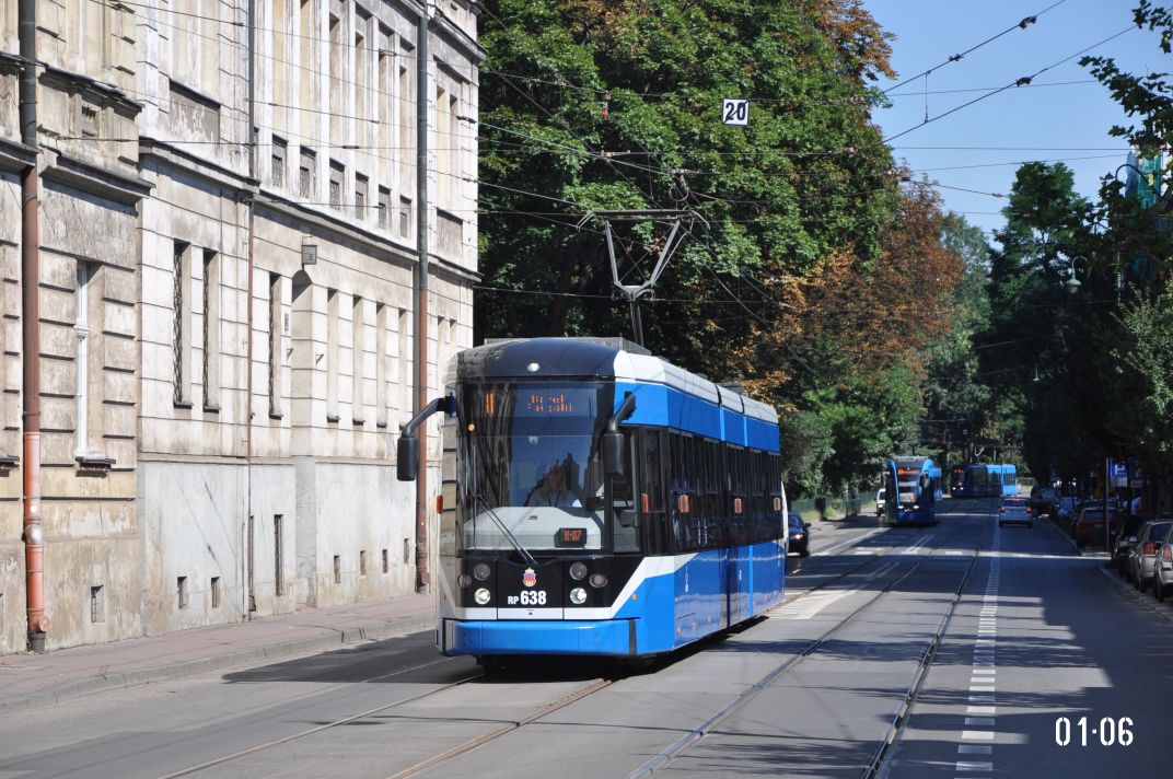 Краков, Bombardier NGT6/2 № RP638
