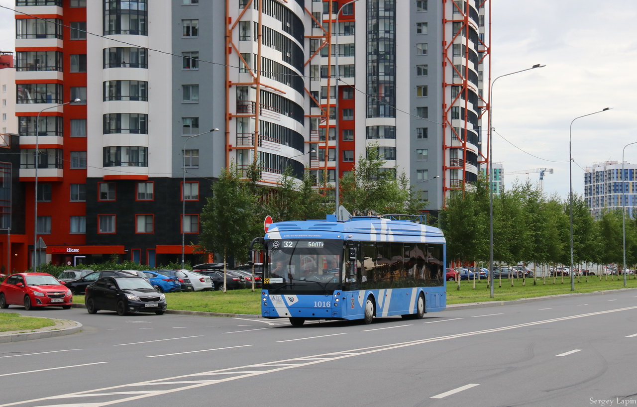 Санкт-Петербург, Тролза-5265.08 «Мегаполис» № 1016