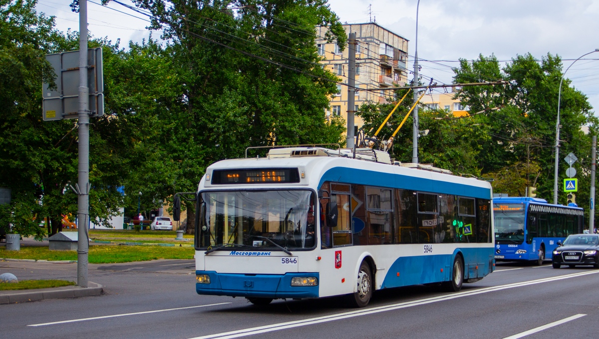 Москва, БКМ 321 № 5846; Москва — Закрытие движения Московского троллейбуса 24 — 25 августа 2020