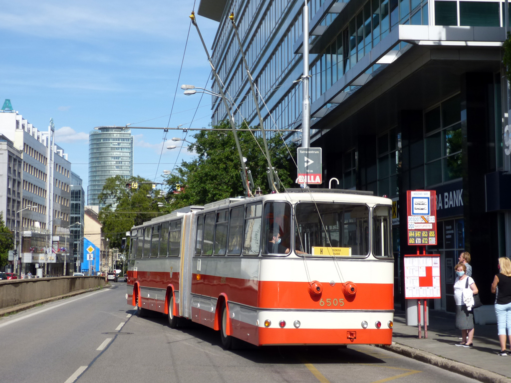 Bratislava, Sanos-Škoda S200Tr č. 6505; Bratislava — 125 rokov MHD