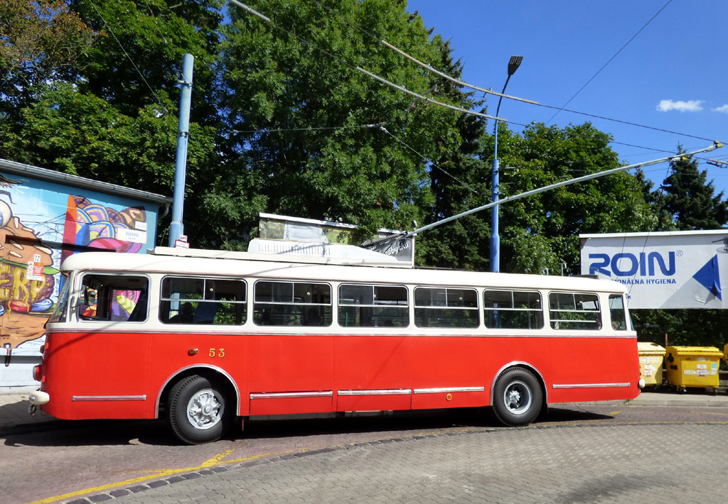 Bratislava, Škoda 9TrHT28 č. 53; Bratislava — 125 rokov MHD
