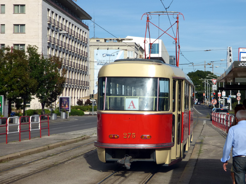 Bratislava, Tatra T3 č. 275; Bratislava — 125 rokov MHD