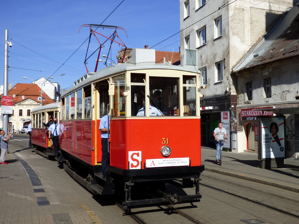 Bratislava, BMEŽ "Päťokeňák" č. 31; Bratislava — 125 rokov MHD