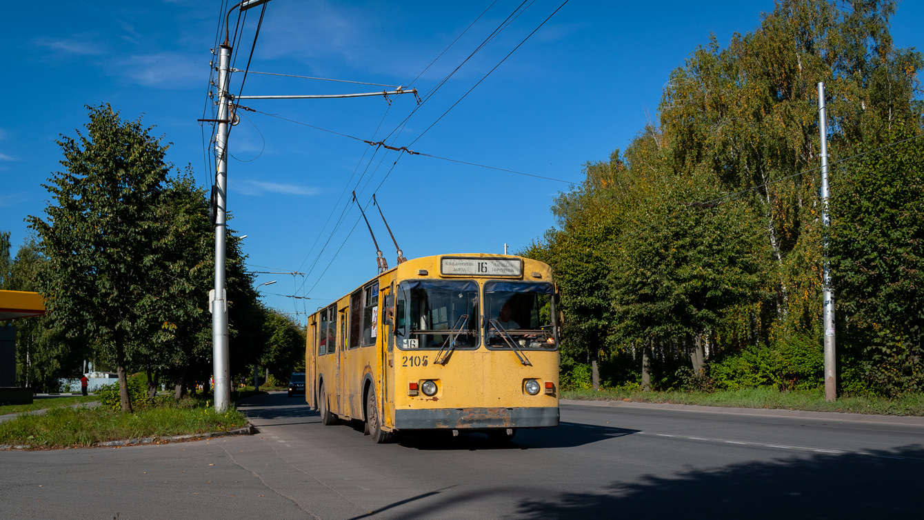 Рязань, ЗиУ-682Г-018 [Г0Р] № 2105