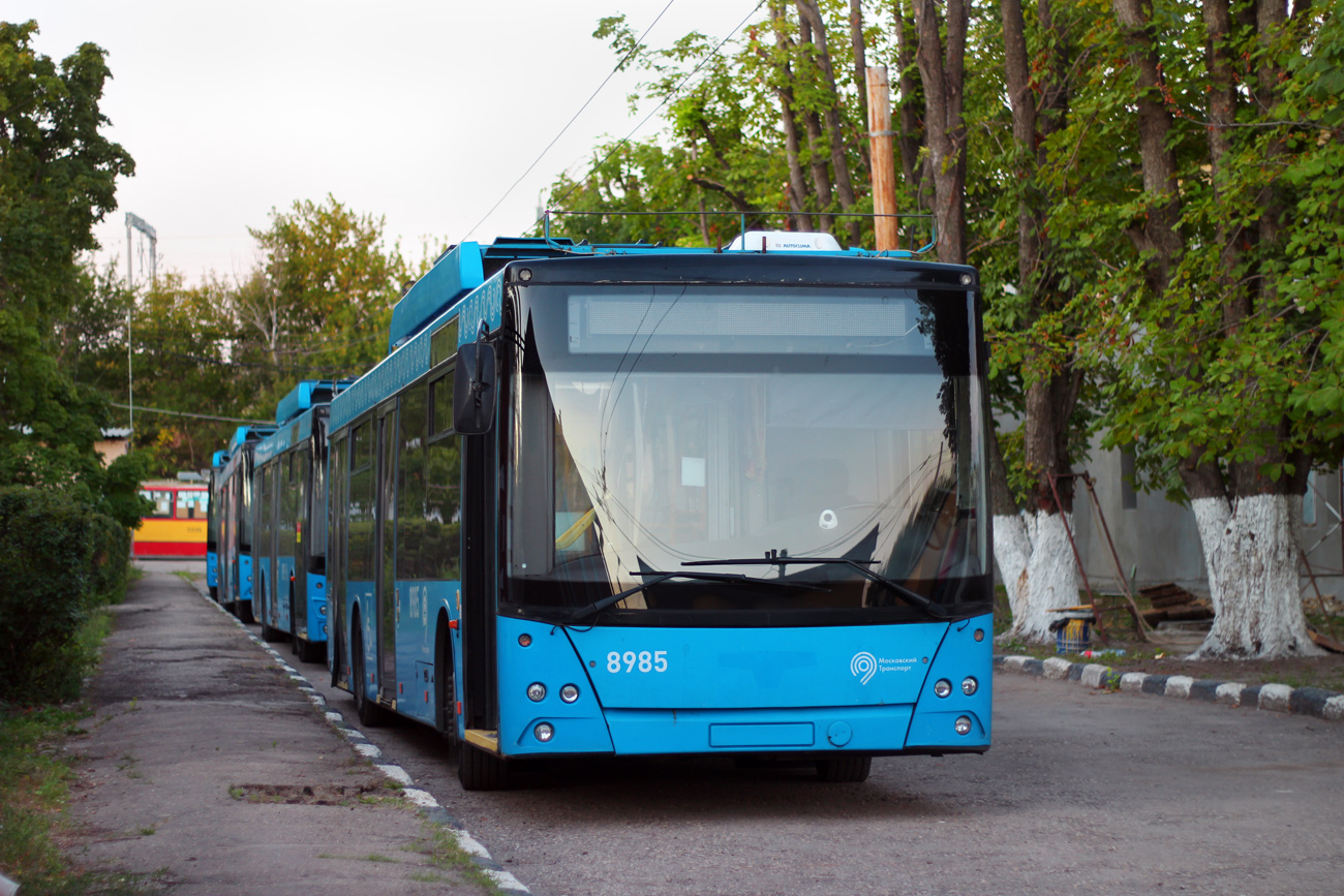 Saratov, SVARZ-MAZ-6275 Nr. 8985; Saratov — Delivery of trolleybuses from Moscow — 2020