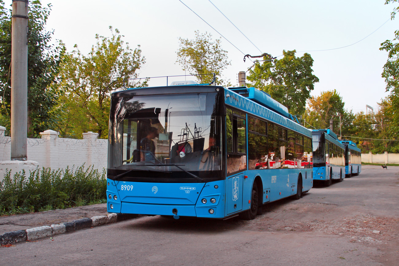 Saratov, SVARZ-MAZ-6275 № 8909; Saratov — Delivery of trolleybuses from Moscow — 2020