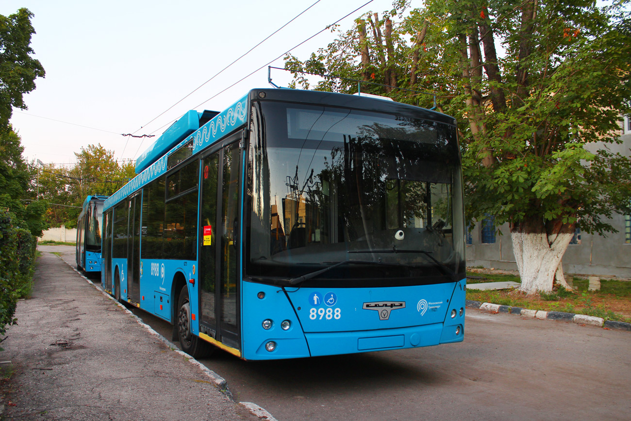 Саратов, СВАРЗ-МАЗ-6275 № 8988; Саратов — Поставка троллейбусов из Москвы — 2020