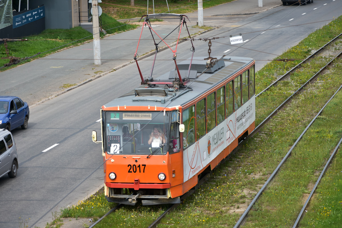 Ижевск, Tatra T6B5SU № 2017