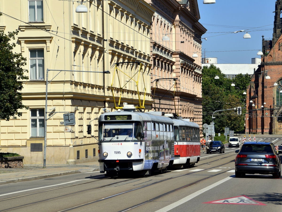 Брно, Tatra T3P № 1595