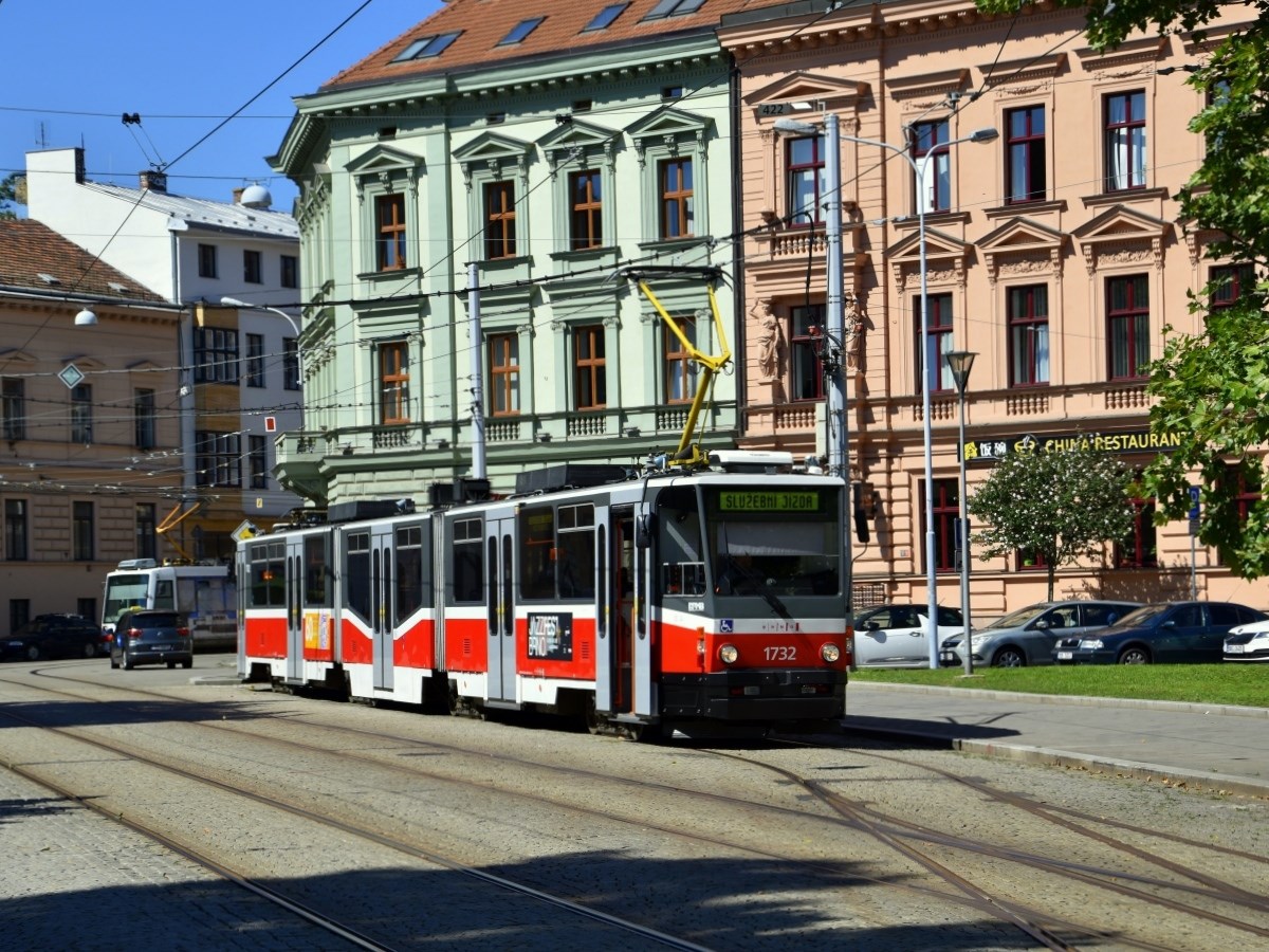 Brno, Tatra KT8D5N № 1732