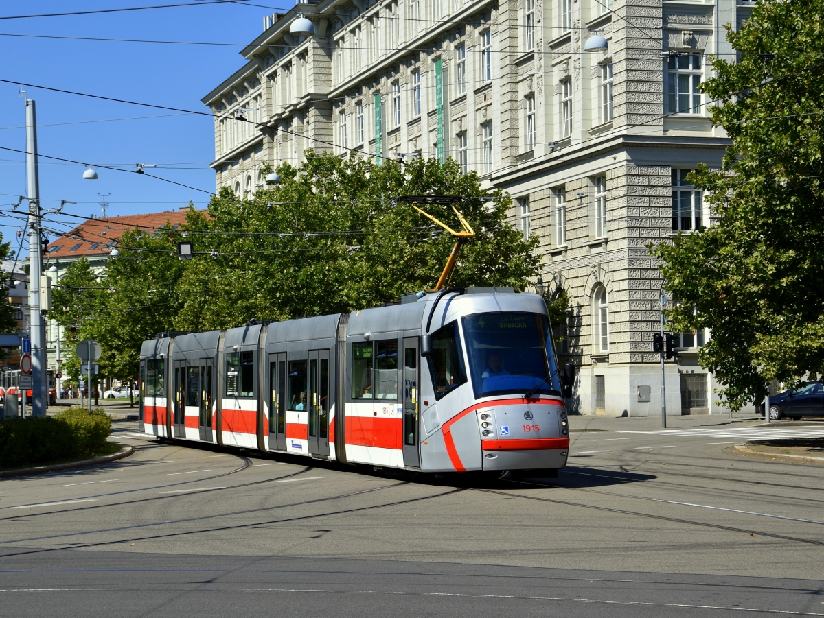 Брно, Škoda 13T Elektra № 1915