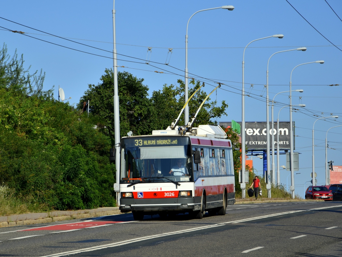 Брно, Škoda 21Tr № 3026
