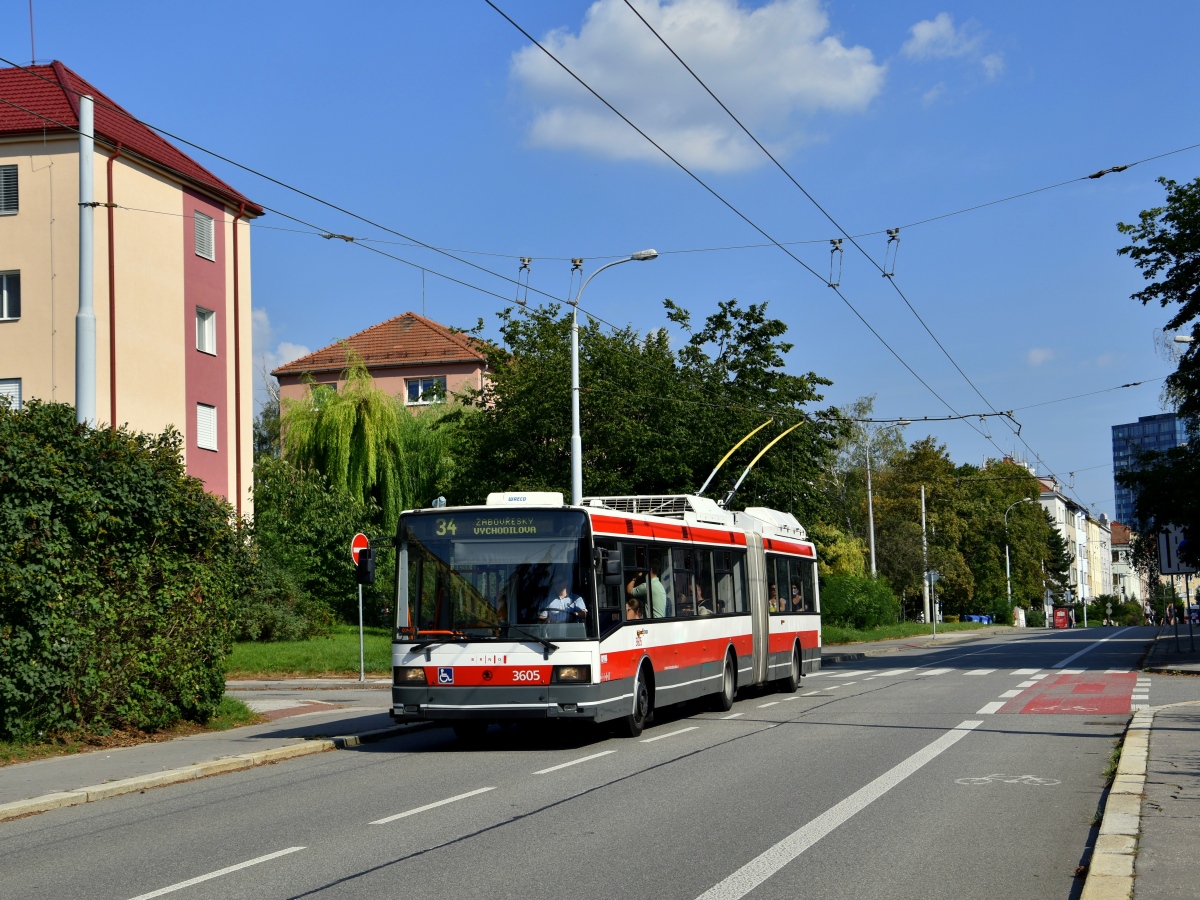 Брно, Škoda 22Tr № 3605