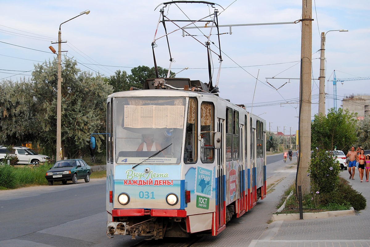 Евпатория, Tatra KT4SU № 031