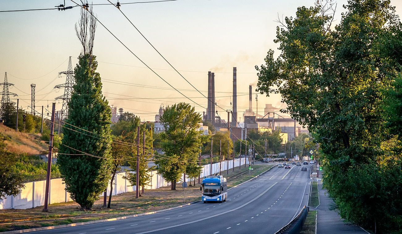 Marioupol — Trolleybus lines and loops