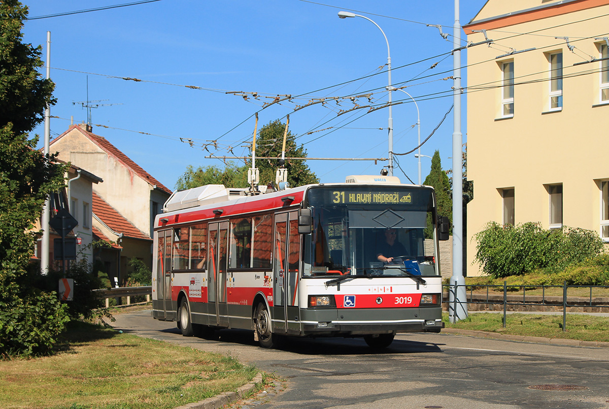 Брно, Škoda 21Tr № 3019