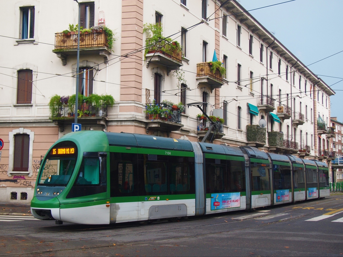 Милан, AnsaldoBreda Sirio № 7104