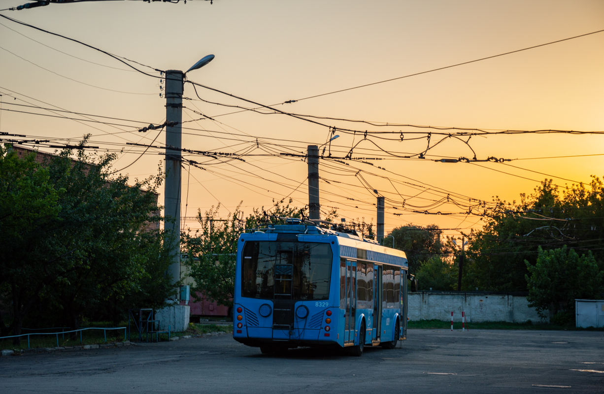 Саратов, БКМ 321 № 8329; Саратов — Поставка троллейбусов из Москвы — 2020
