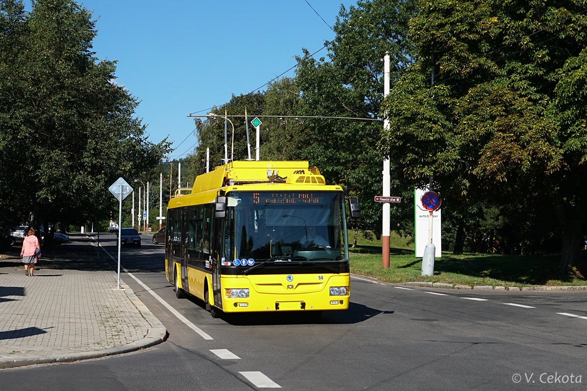 Марианске-Лазне, Škoda 30Tr SOR № 58